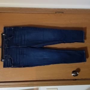 JCP Skinny Dark Wash Ankle Length Jeans